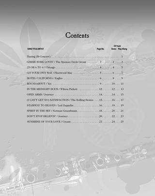 Classic Rock - Tenor Sax