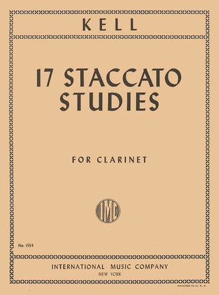 17 Études en staccato (Clarinette)