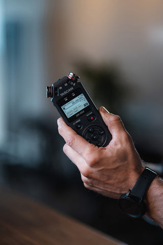 Enregistreur Tascam De Poche Stéréo Avec Interface Audio Usb