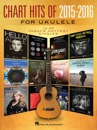 Les hits de 2015-2016 pour ukulélé (14 des meilleurs singles d'aujourd'hui)