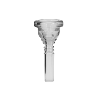 Faxx Small Shank Trombone Clear Plastic Mouthpiece Size 6.5AL