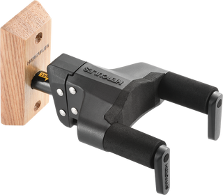 Support Guitare Mural Hercules en Bois Bras Court