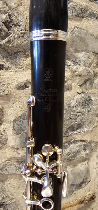 Clarinette En La Usagée Yamaha YCL-CSG-A Série II Argent