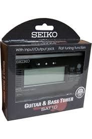 Accordeur Seiko SAT10 - Guitare & Basse