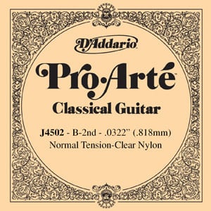 ProArté Classical Guitar Strings (Single String)