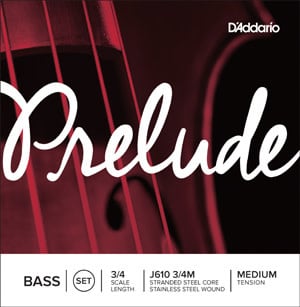 Cordes Contrebasse Prelude