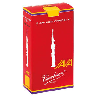 Vandoren Java Red Cut Soprano Saxophone Reeds