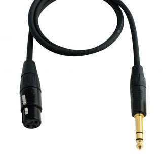 Câble Adaptateur Pro - XLR Femelle à 1/4 TRS
