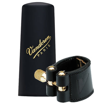 Ligature Saxophone Alto Vandoren Cuir