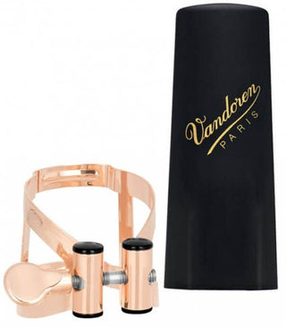 Ligature Sax Soprano Vandoren M/O Or Rose