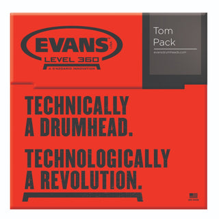 Ensemble Peaux Tom Evans G2 Clear Standard (12", 13", 16")