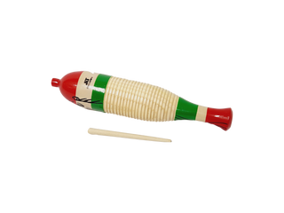 Guiro JLT Percussion Forme Poisson Bois