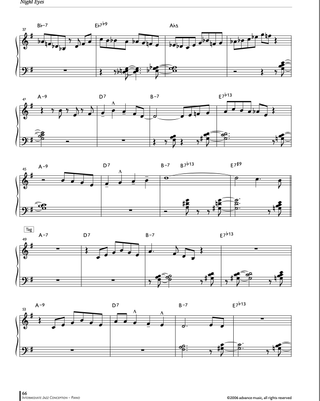 Intermediate Jazz Conception, Piano (Solo)