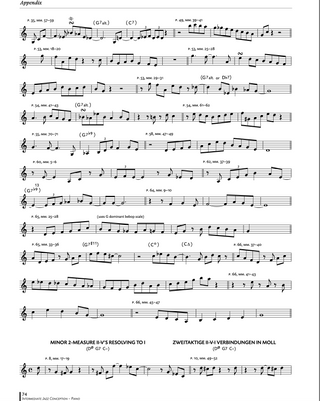 Intermediate Jazz Conception, Piano (Solo)