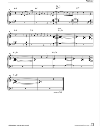 Intermediate Jazz Conception, Piano (Solo)