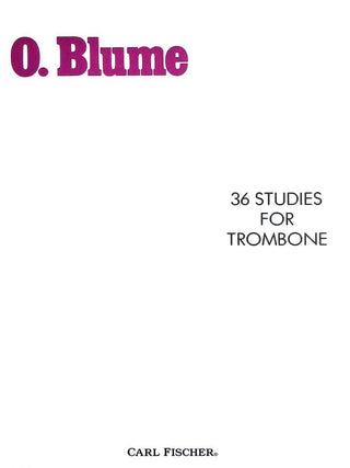 36 Études - Trombone