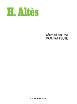 Method for Boehm Flute