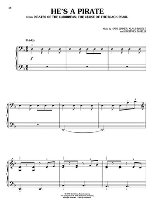 Pirates des Caraïbes (Piano Facile)