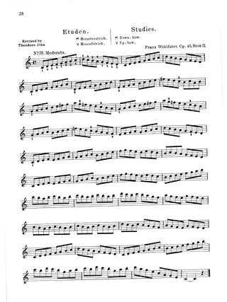 60 Études, Op. 45 (Intégrale) - Violon