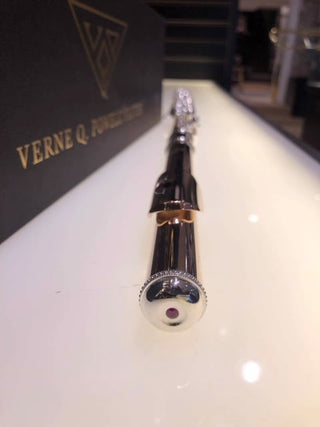 Flûte Powell Handmade Custom Ruby Aurumite 9k