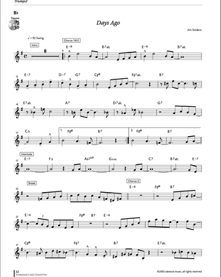 Intermediate Jazz Conception, Trompette