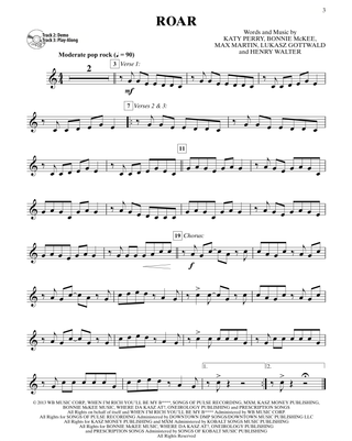 Succès Pop et Rock Faciles Solos Instrumentaux, Clarinette