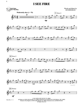 Easy Pop & Rock Hits Instrumental Solos, Flute