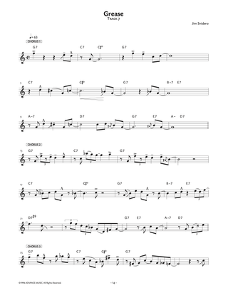 Conception Jazz, Sax alto / Sax baryton