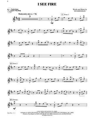 Easy Pop & Rock Hits Instrumental Solos, Violin