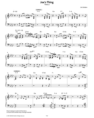 Conception Jazz, Piano (Solo)
