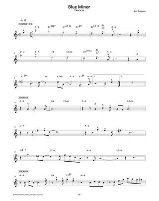 Conception Jazz, Sax alto / Sax baryton