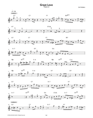 Conception Jazz, Sax alto / Sax baryton