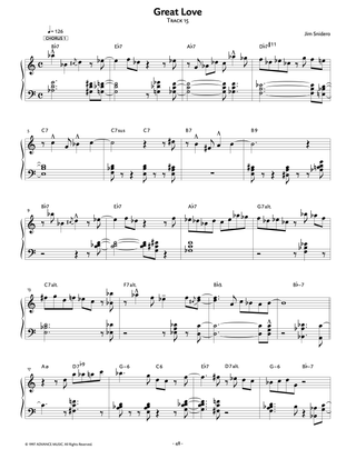 Conception Jazz, Piano (Solo)