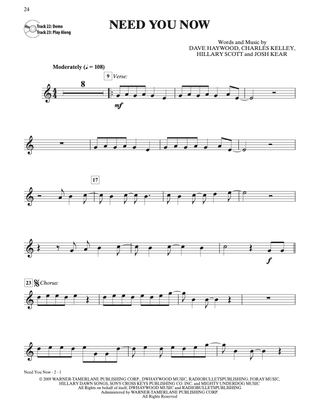 Pop & Rock Hits Instrumental Solos, Tenor Saxophone