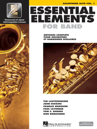 Essential Elements Vol. 1 ( Édition en Français) pour Saxophone Alto