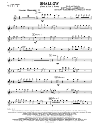 Top Broadway and Movie Songs, Flûte