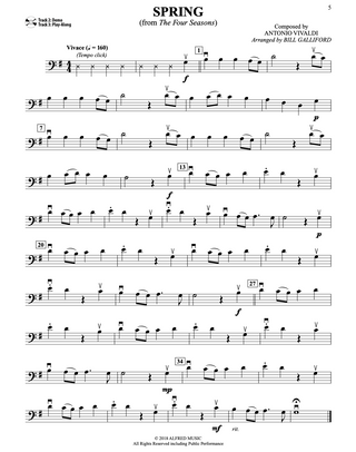 Easy Classical Themes Instrumental Solos, Cello