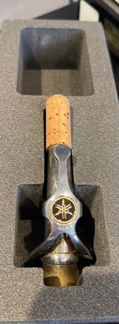 Bocal Saxophone Soprano Courbée Yamaha SF1R Argent DEMO/USAGÉ