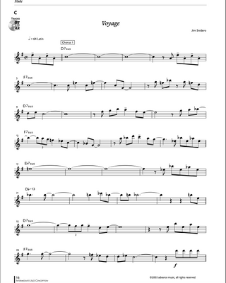 Intermediate Jazz Conception, Flûte