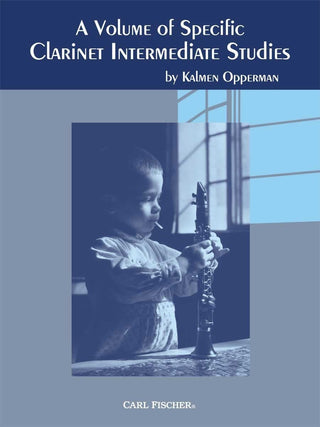 Volume d'études intermédiaires spécifiques pour clarinette