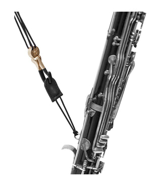 Courroie Clarinette Basse BG Zen Yoke en Cuir