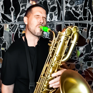 Bec Saxophone Baryton Syos Signature Scott Paddock 8 Lava Orange