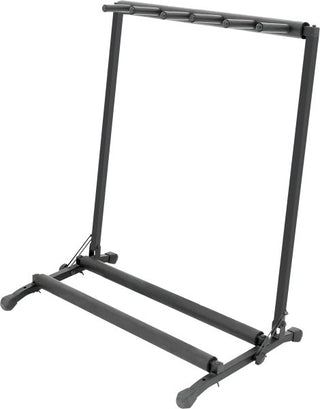 Profile GSR405B Folding Multiple Guitar Stand for 5 Guitars