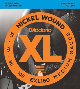D'Addario Nickel Wound Bass Strings