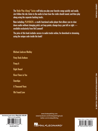 Lindsey Stirling, Violon Play-Along Vol. 35