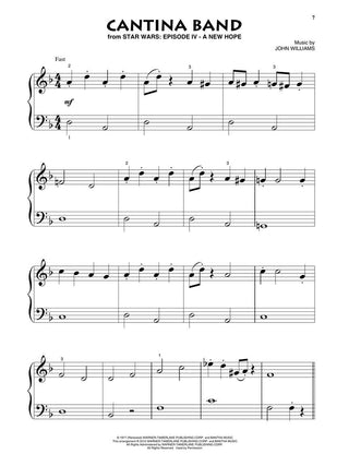 Star Wars pour Piano Solo Débutants