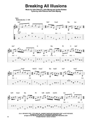 Théâtre de Rêve, Play-Along Guitare Vol. 167