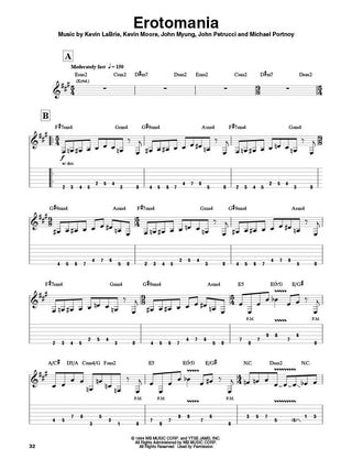 Théâtre de Rêve, Play-Along Guitare Vol. 167