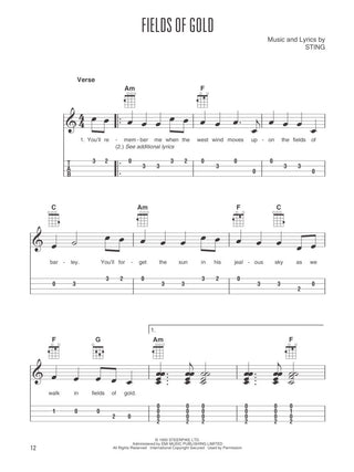 Plus de Chansons Faciles pour Ukulélé