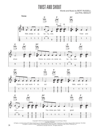 Plus de Chansons Faciles pour Ukulélé